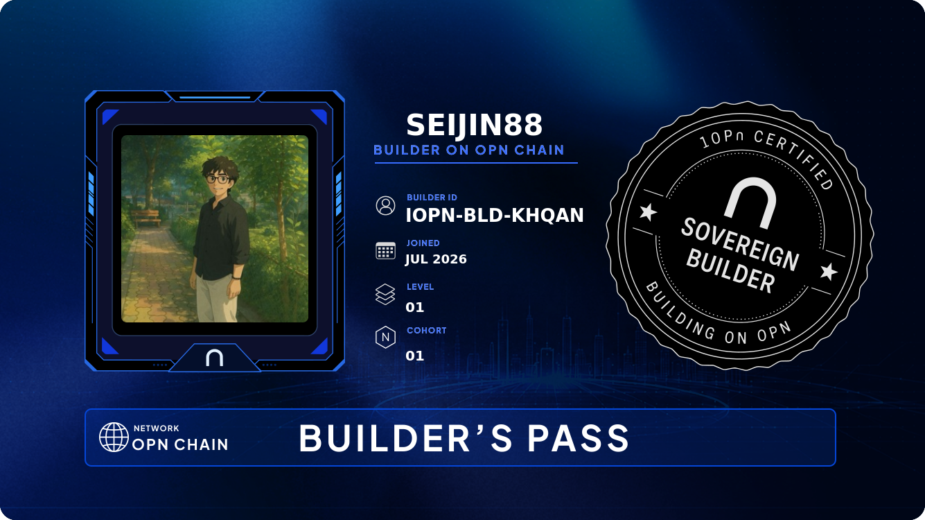 Your Builder Card