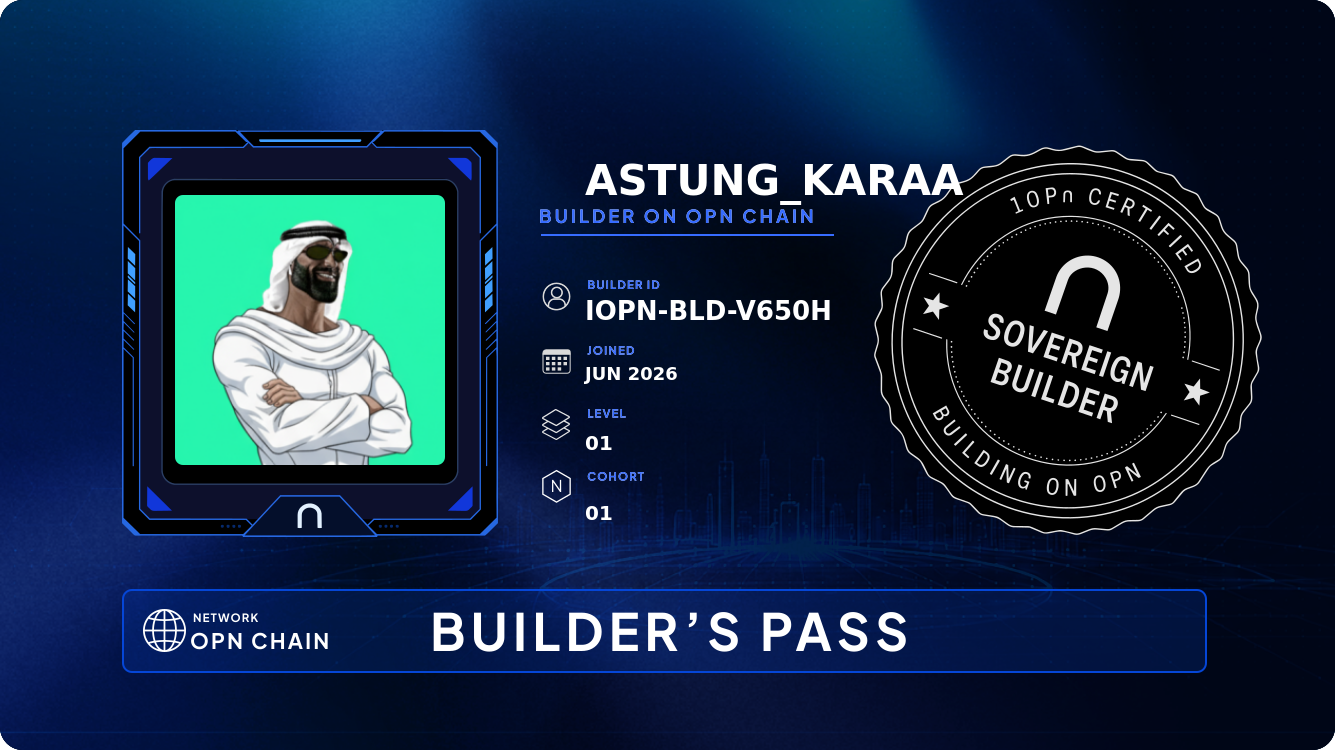 Your Builder Card