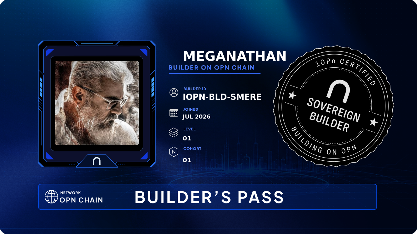Your Builder Card
