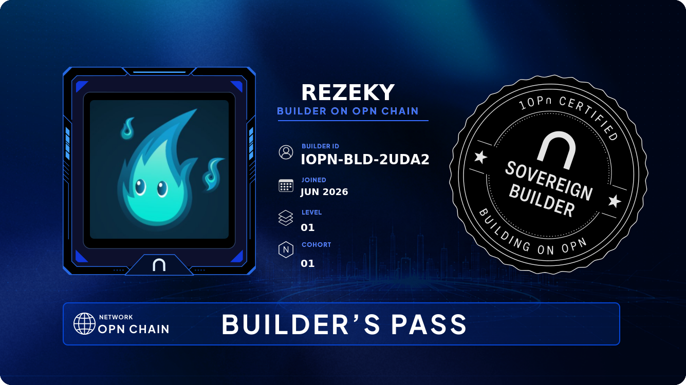 Your Builder Card