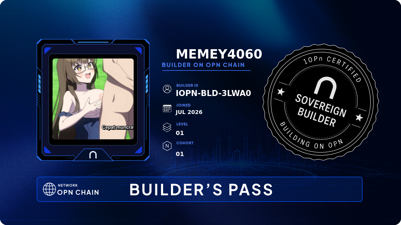 Your Builder Card