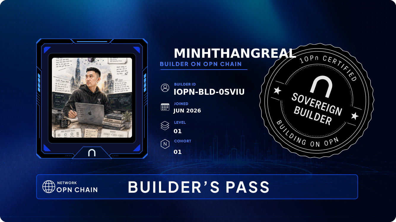Your Builder Card