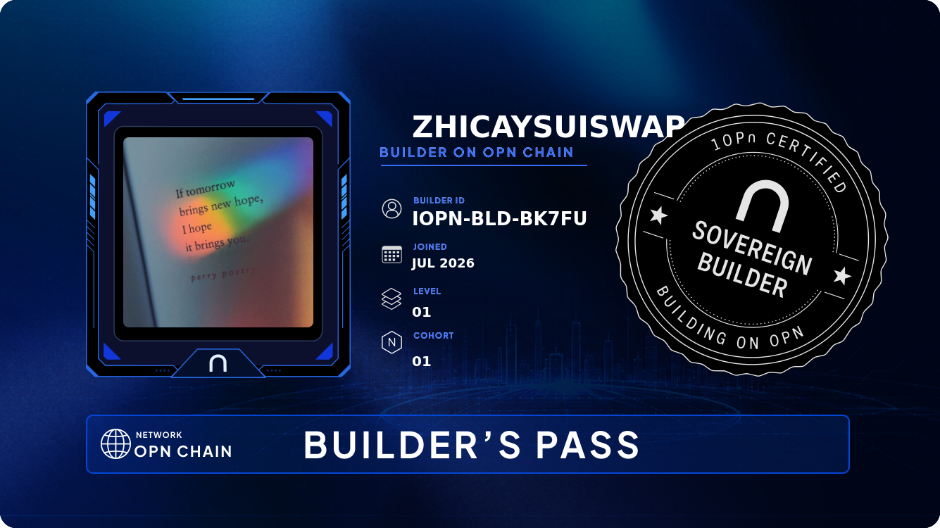 Your Builder Card