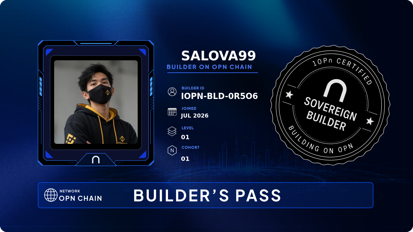 Your Builder Card
