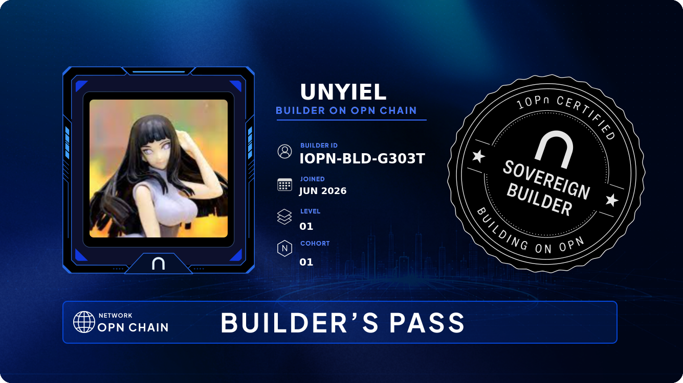Your Builder Card