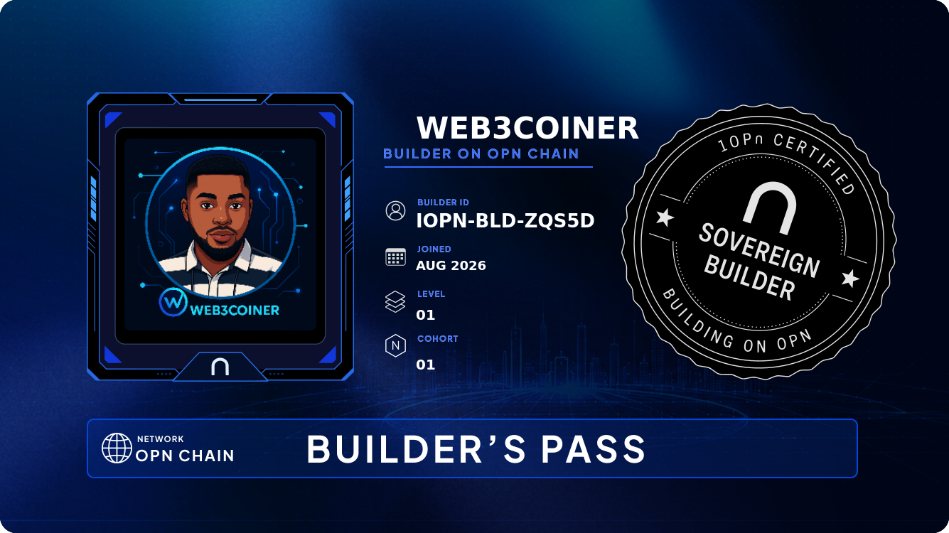 Your Builder Card