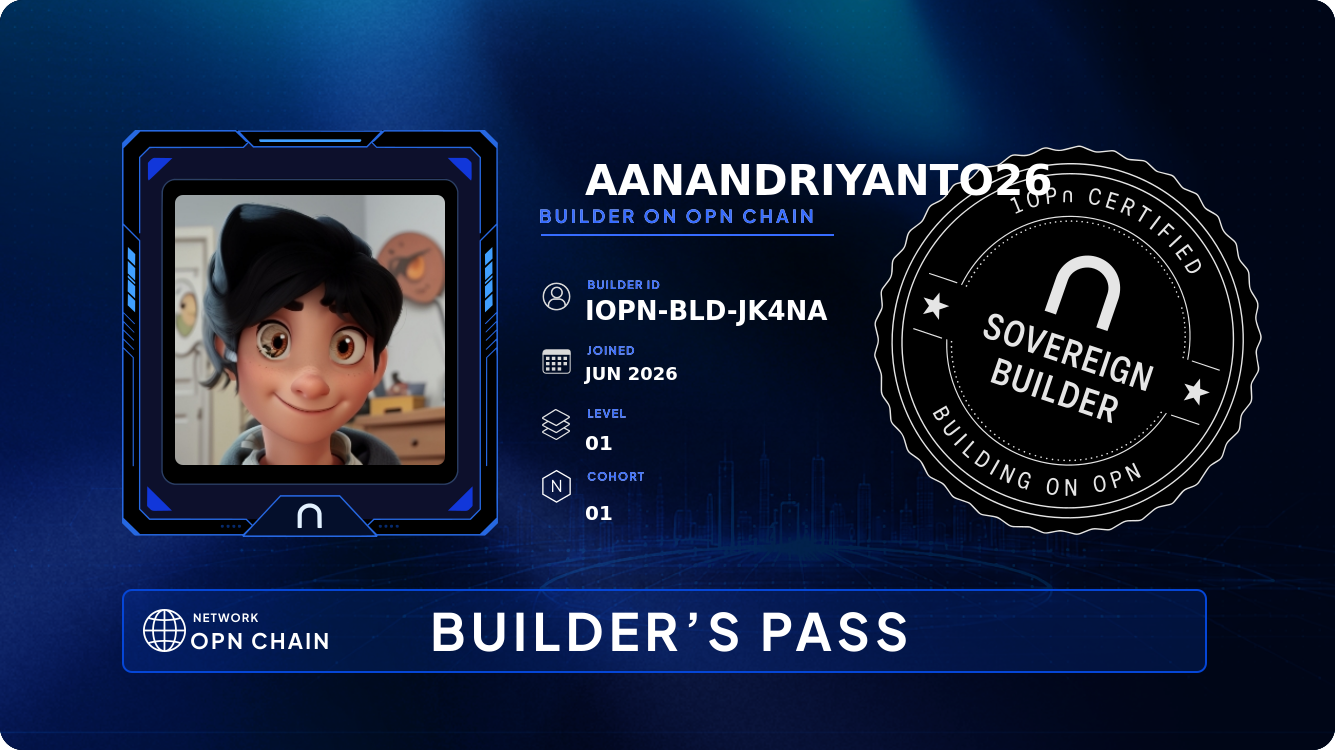 Your Builder Card