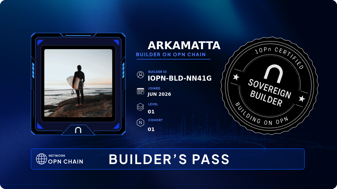Your Builder Card