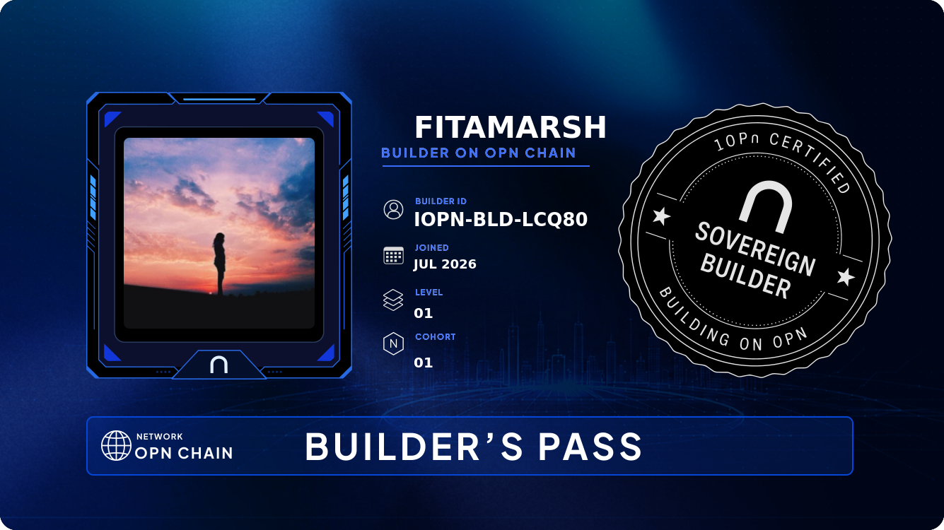 Your Builder Card