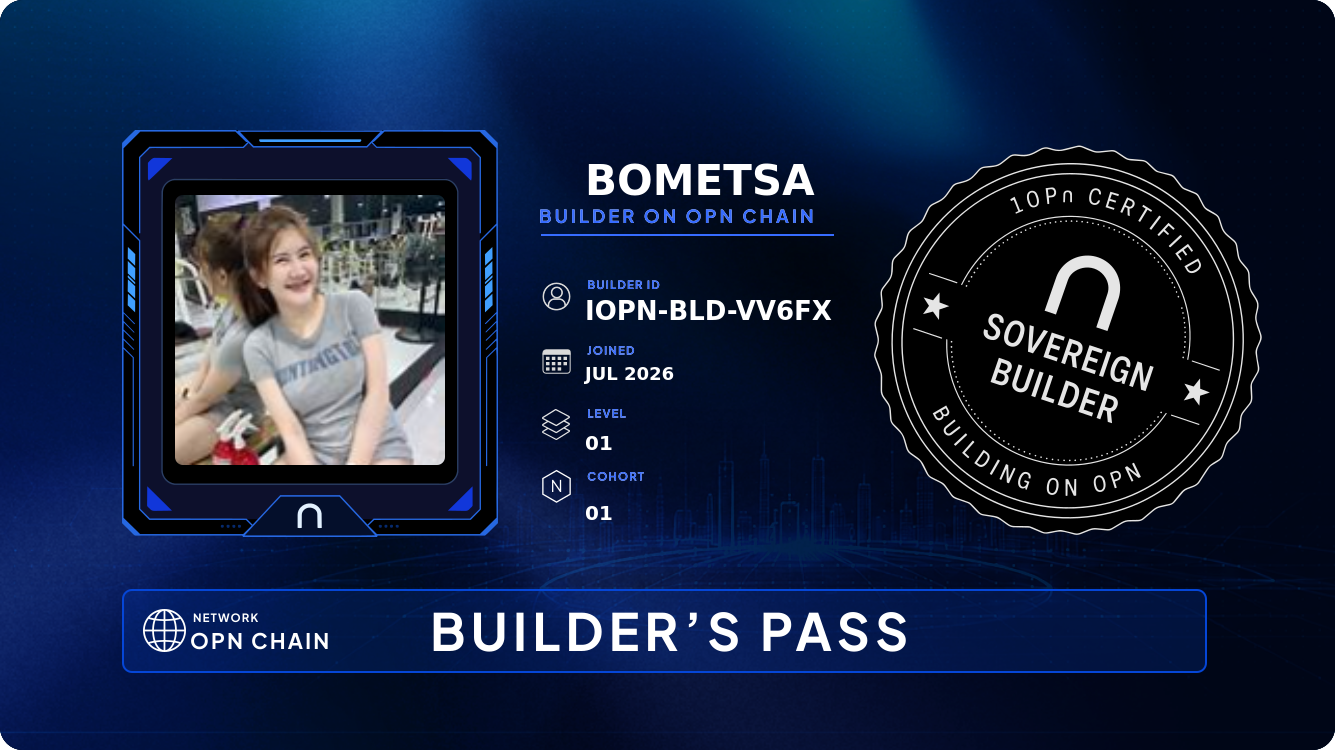 Your Builder Card