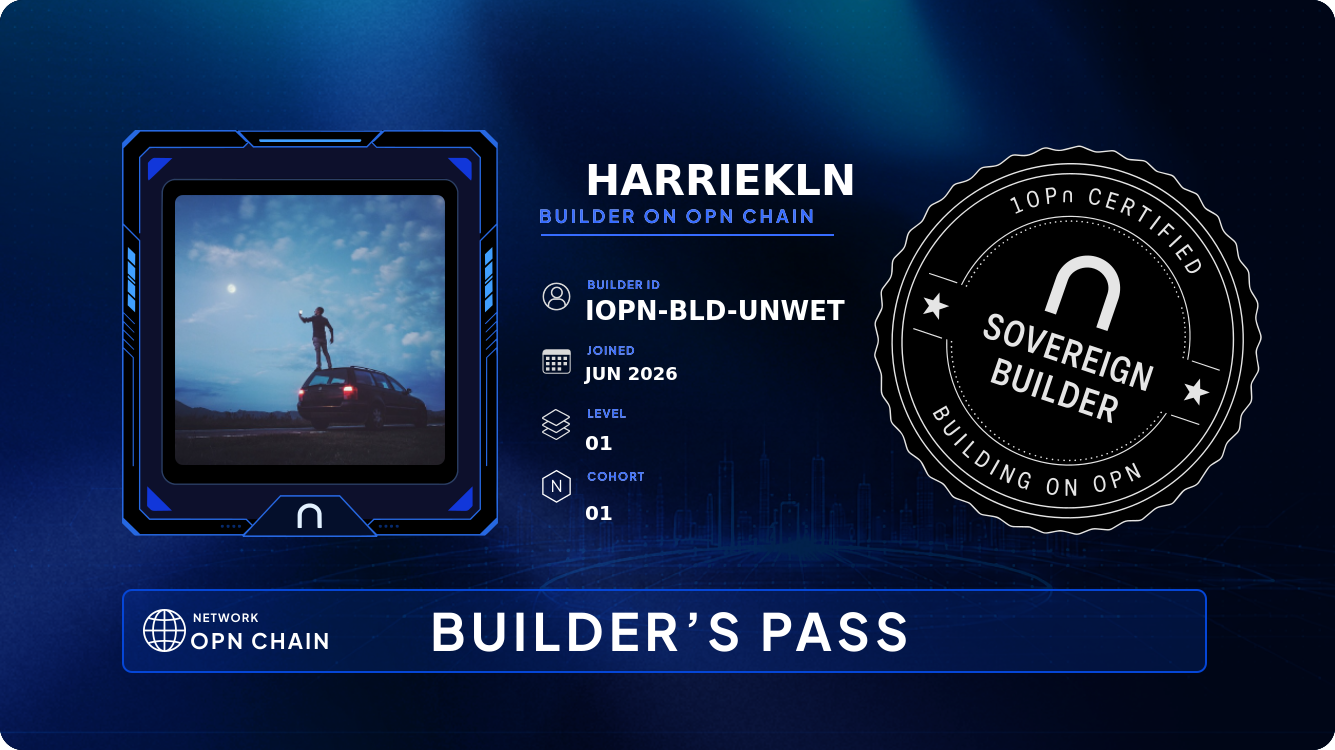 Your Builder Card