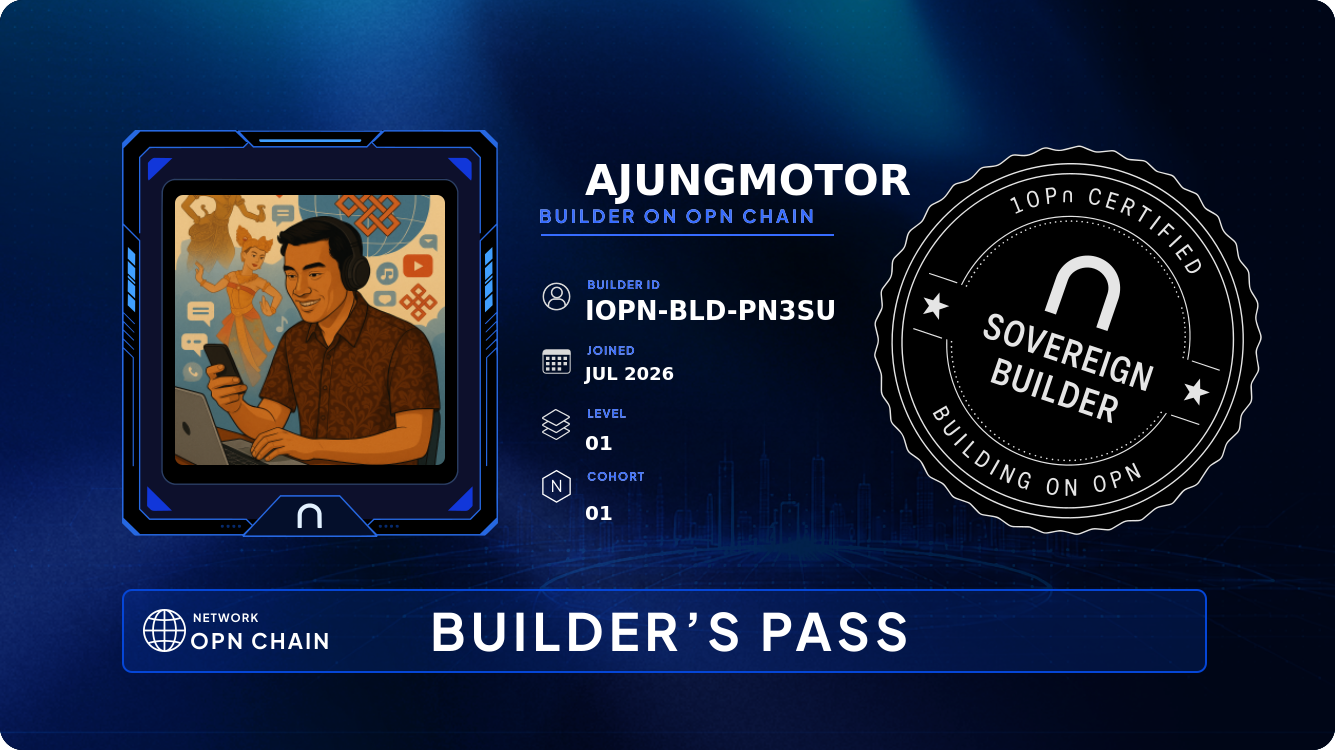 Your Builder Card