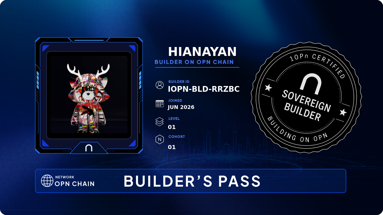Your Builder Card