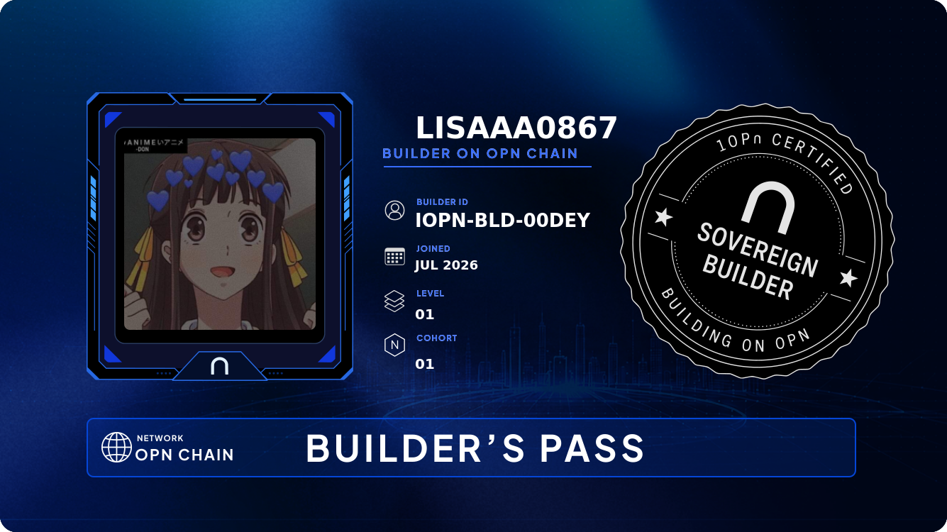 Your Builder Card