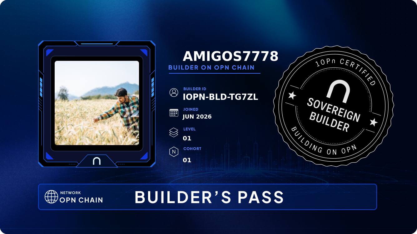 Your Builder Card