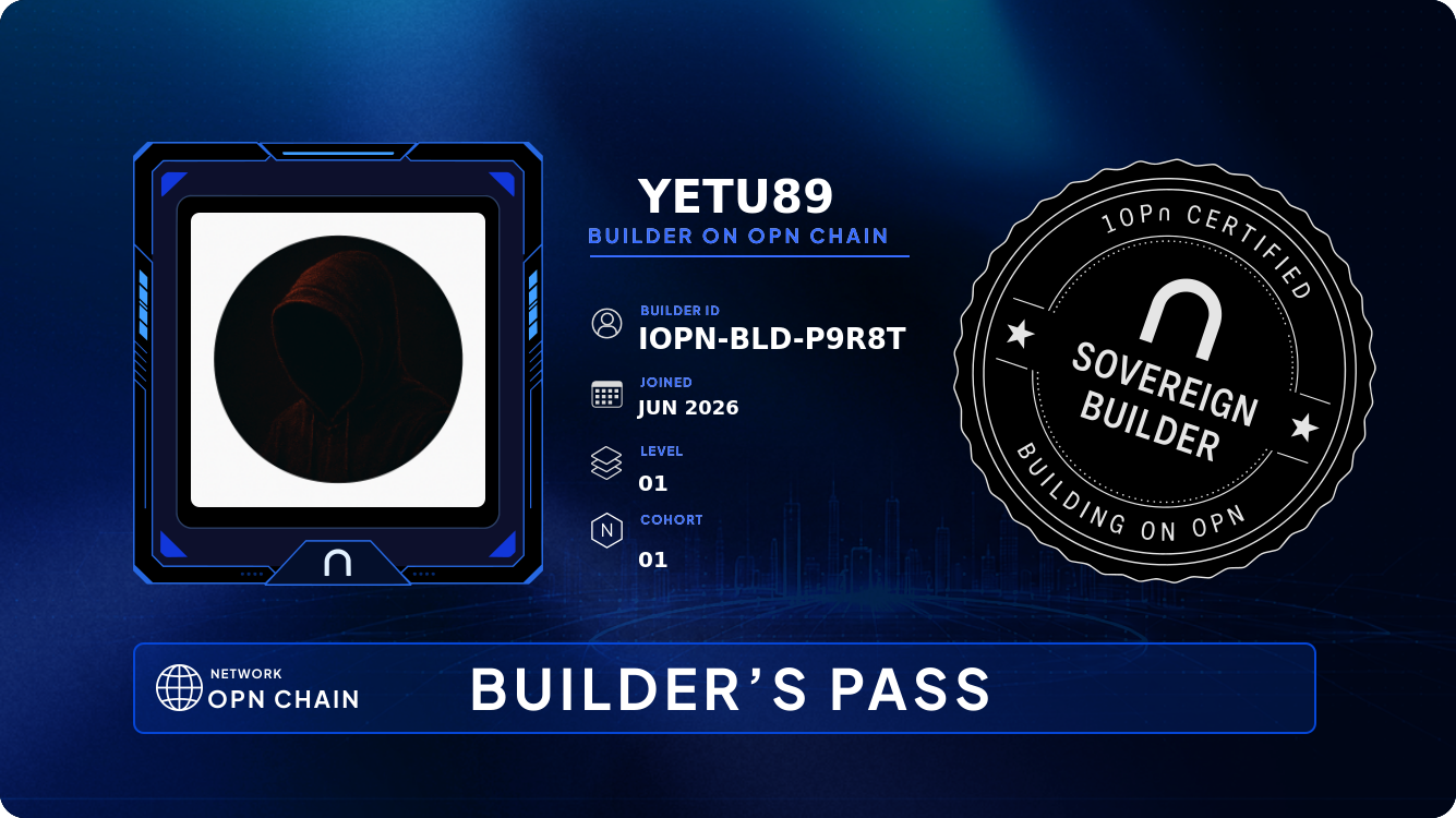 Your Builder Card
