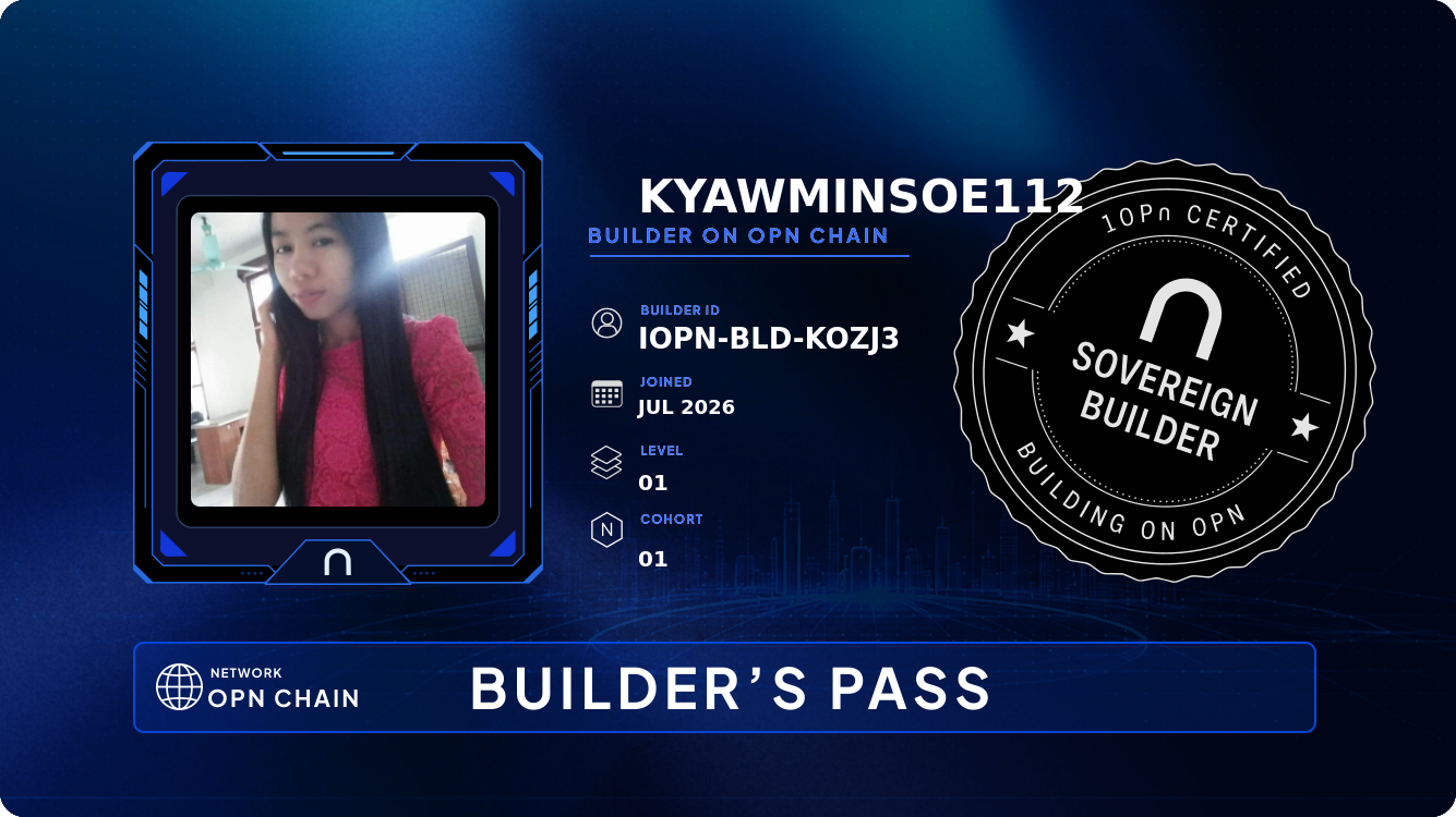 Your Builder Card