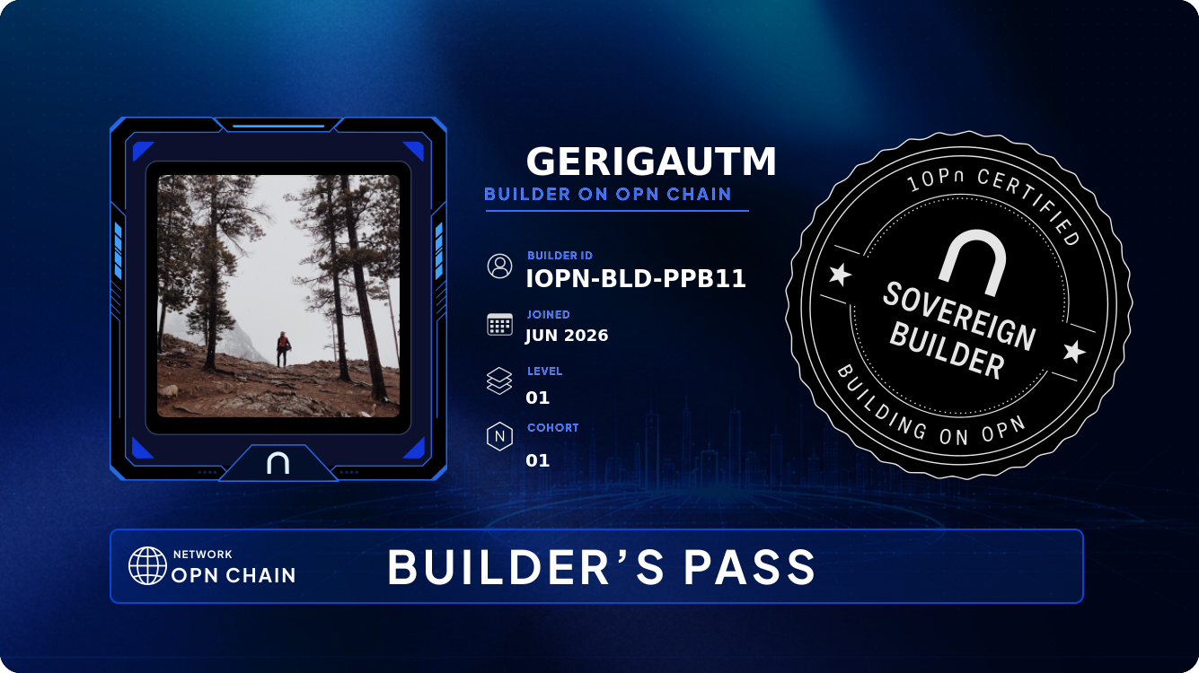 Your Builder Card