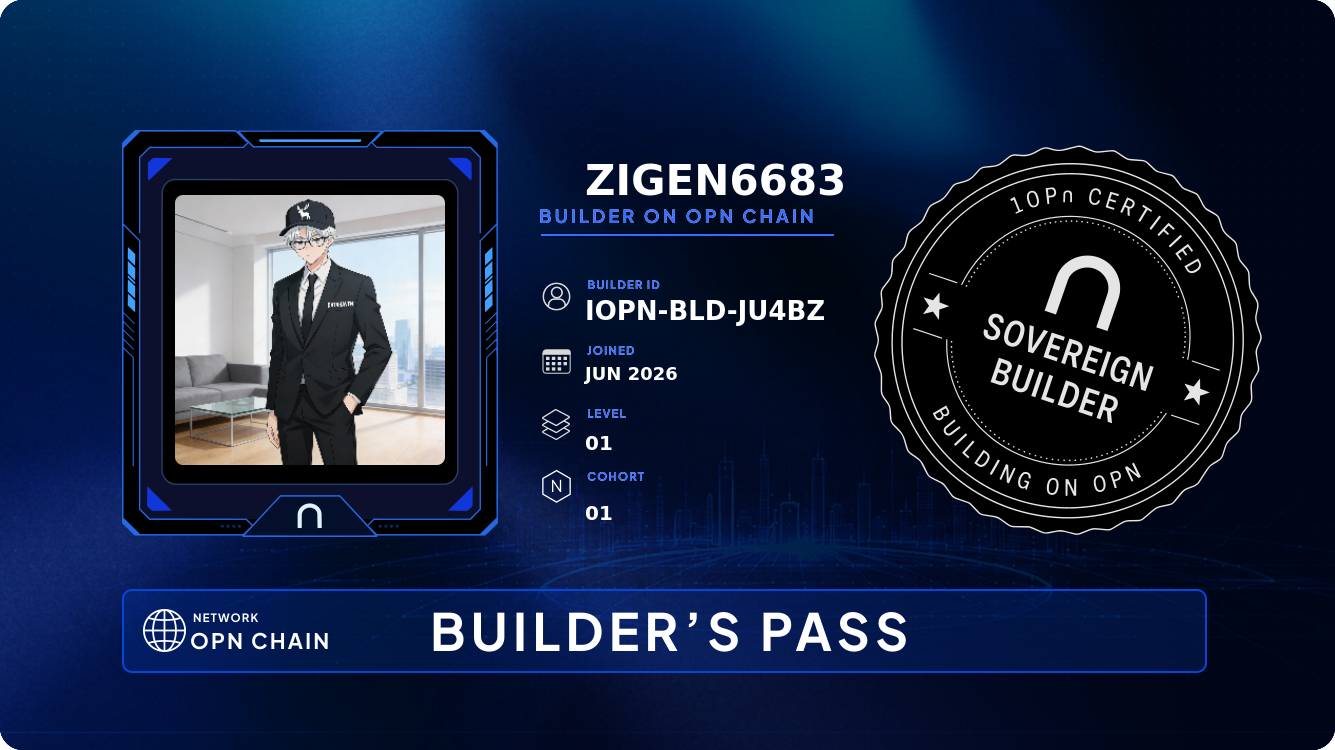 Your Builder Card