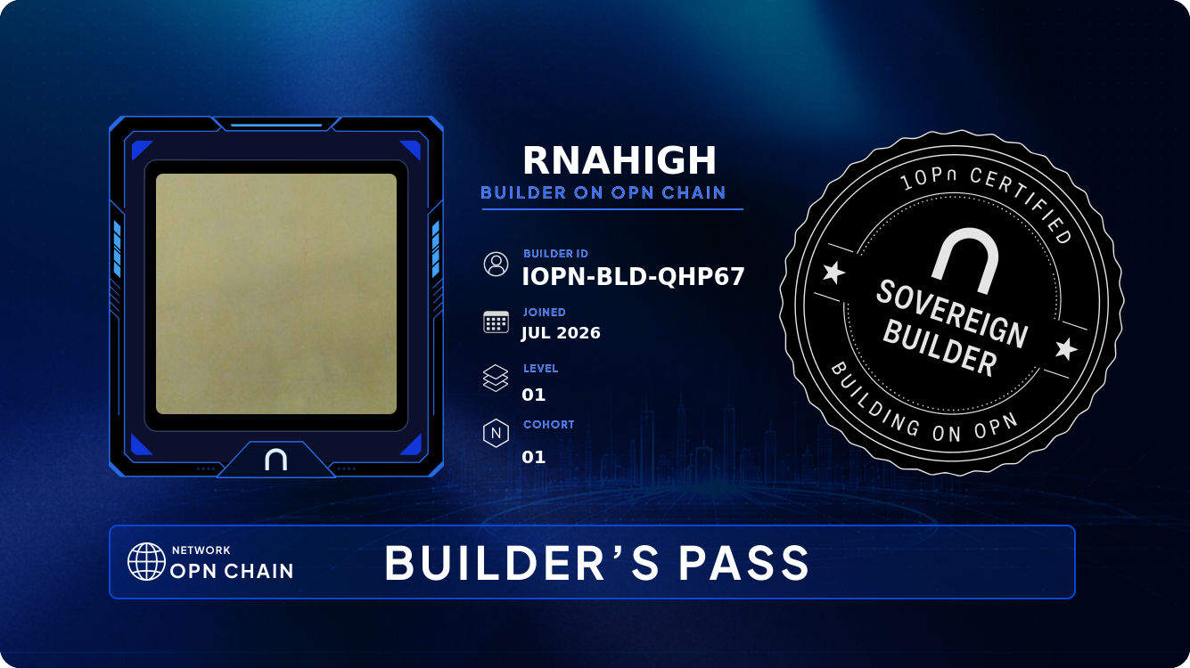 Your Builder Card